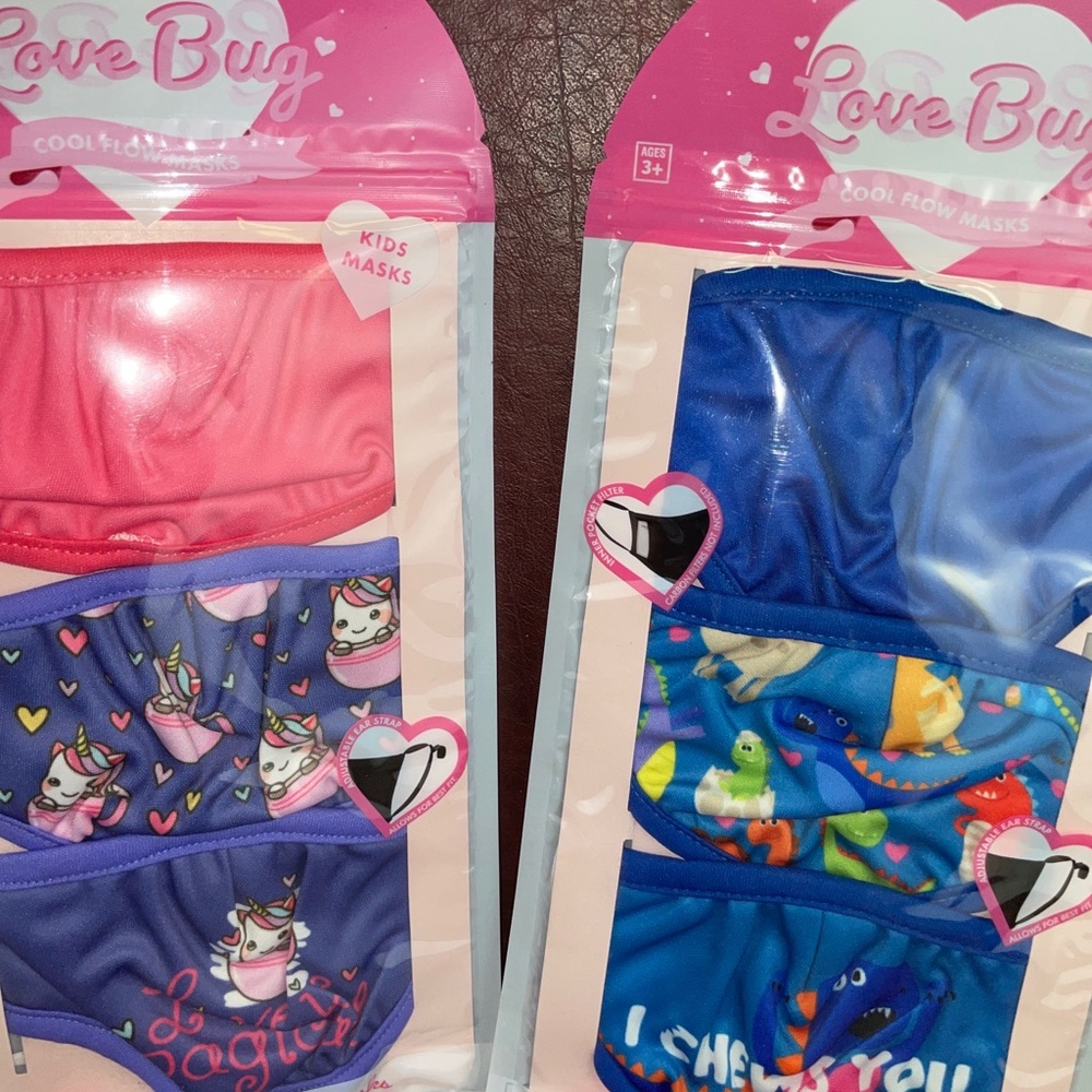 Kids cool flow love bug facemasks - Picture 8 of 10